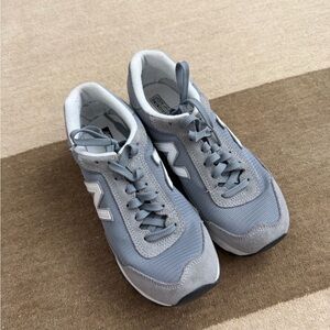 New Balance 515 Light Gray Athletic Shoes
